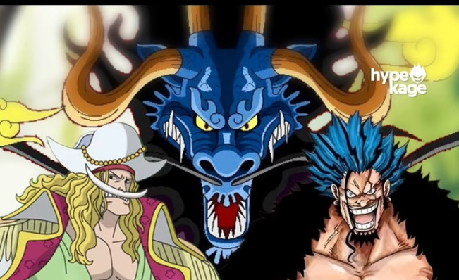 Ilustrasi Spoiler One Piece 1162, Imu Hadapi Rocks D Xebec, Shirohige dan Kaido.  [Instagram]
